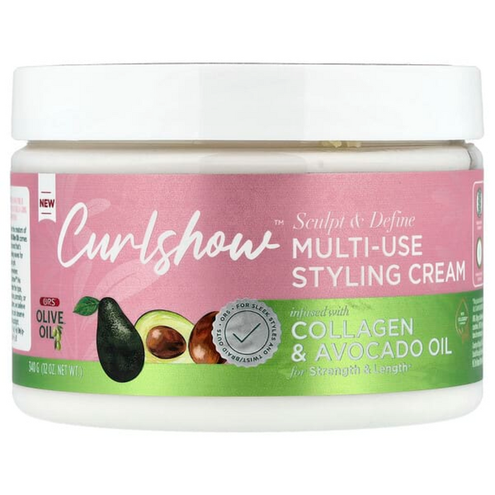 Curl Show Sculpt & Define Styling Cream 340g | High Hold Long Lasting Styles