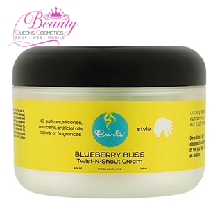 Curls Blueberry Bliss Twist N Shout Cream 8oz – Shine & Definition