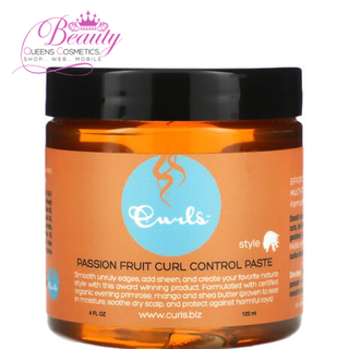 Curls Passion Fruit Curl Control Paste 120ml – Edge & Frizz Control