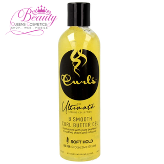 Curls The Ultimate B Smooth Curl Butter Gel 8oz – Soft Hold & Shine