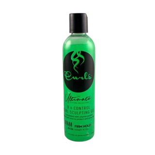 curls b n control curl sculpting gel 8oz firm hold wash and go styler frizz control gel for defined curls