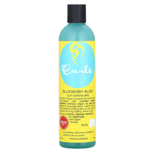 curls blueberry bliss curl control jelly for defining defrizzing and flexible hold curly hair 8oz