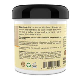 taliah waajid curly curl cream curls waves naturals define moisturize frizz control 16oz
