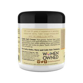 taliah waajid curly curl cream define curls waves frizz control styling 177ml