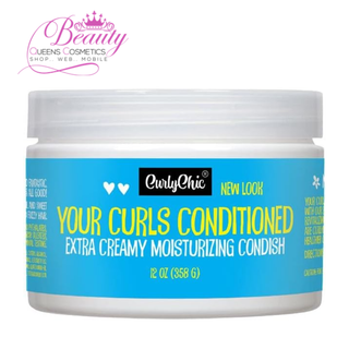 Curly Chic Your Curls Conditioned Creamy Condish 12oz | Leave-In Moisturizer