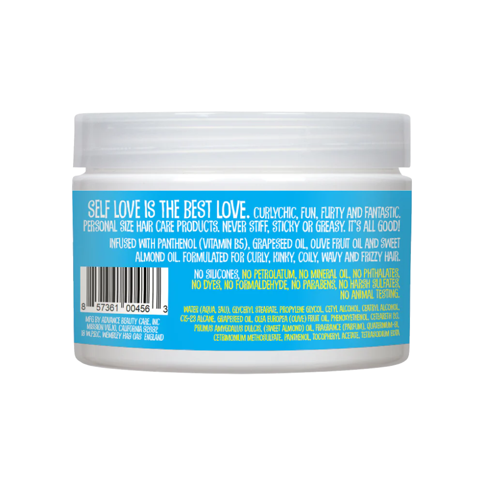 Curly chic creamy condish 354ml leave in curl moisturizer for hydration and frizz control