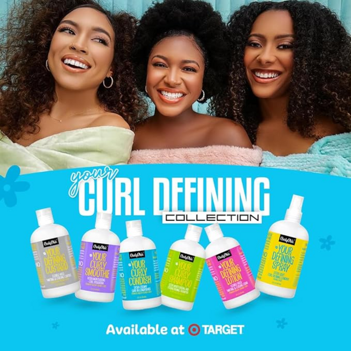 Curly Chic Curly Shampoo 356ml | Sulfate-Free Gentle Curl Cleanse Shampoo