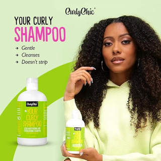 Curly chic curly shampoo 356ml sulfate free gentle cleanse for hydrated frizz free curls
