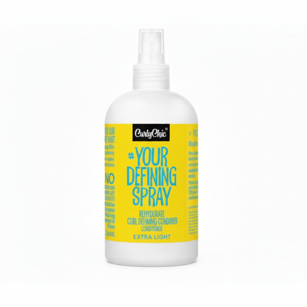 Curly chic defining spray 354ml for curl definition hydration and frizz control