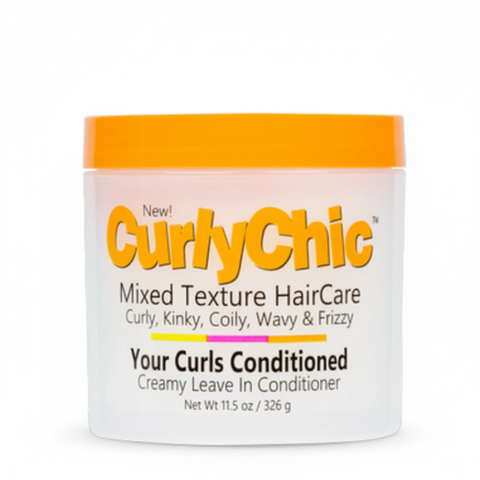 Curly Chic Leave-In Conditioner 340g | Hydrate & Define Curly Hair Care