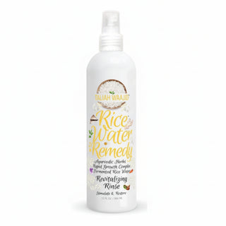 Curly chic rice water revitalizing rinse 356ml for strengthening shine and curl restoration