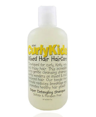 Curly Kids Super Detangling Shampoo 8oz sulfate and paraben free for textured curly hair