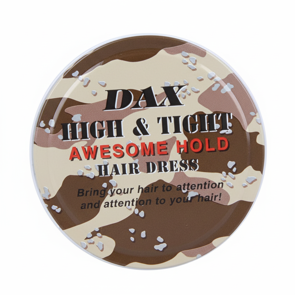 dax high and tight awesome hold hairdress 3.5oz strong hold hair styling control barber finish hair product