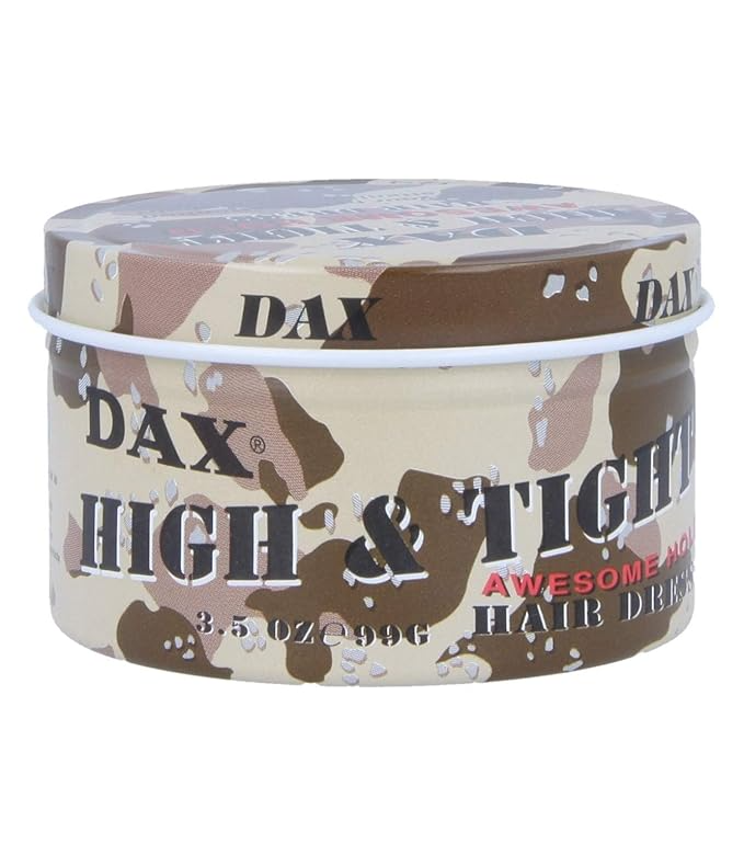 dax high and tight awesome hold hairdress 3.5oz strong hold hair styling control barber finish hair product