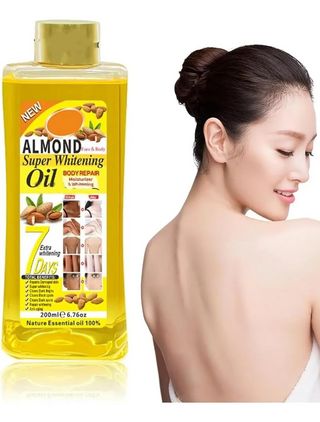 Veet Gold Almond Body Oil 200ml – Moisturizing & Super Whitening Body Repair