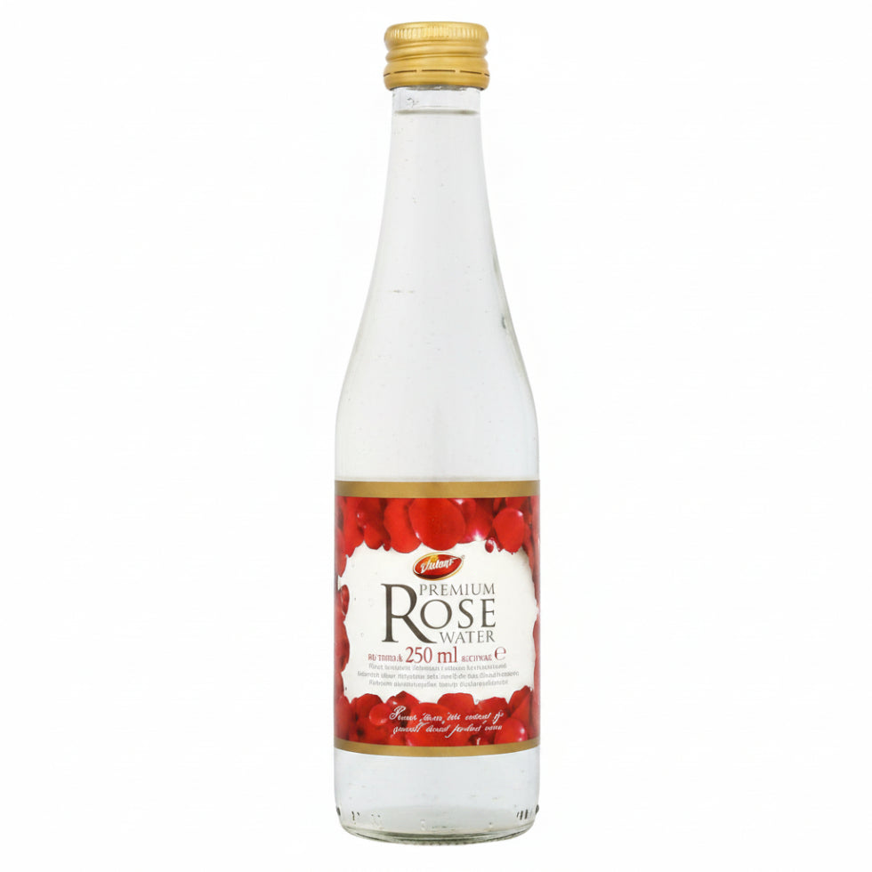dabur premium rose water 250ml natural facial toner hydrating rose water mist for fresh glowing and refreshed skin care
