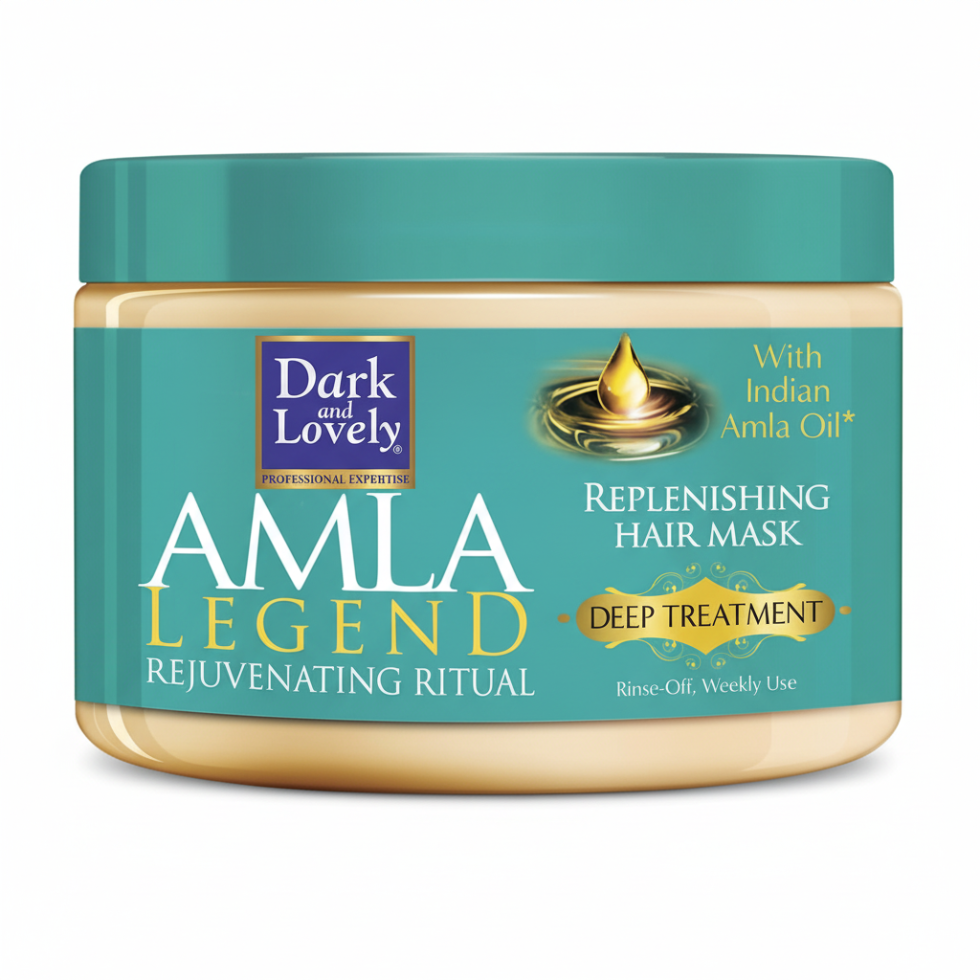 Dark and Lovely amla legend replenishing hair mask for repair smoothness and shine