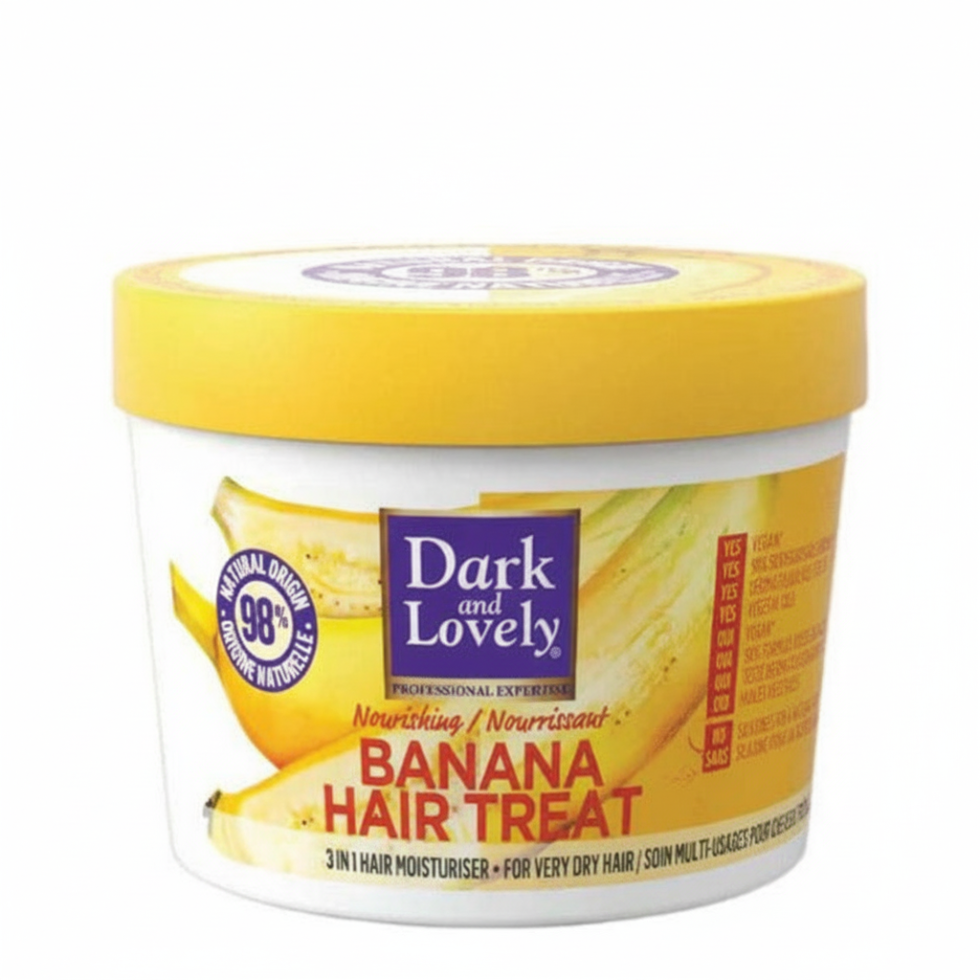 Dark and Lovely banana hair treatment for very dry hair deep nourishment and moisture