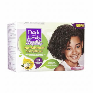 Dark and Lovely Beautiful Beginnings curl softener 500ml for kids soft defined and manageable curly hair