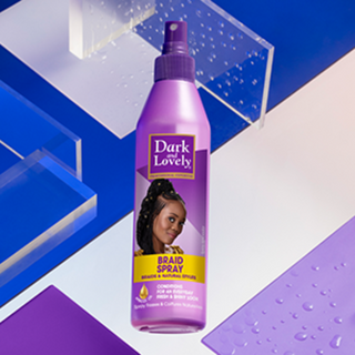 dark and lovely braid spray 250ml moisture freshness braids protective styles scalp hydration spray