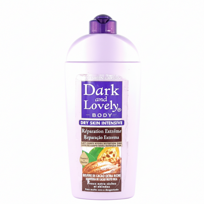 Dark and Lovely intensive repair body lotion for dry skin deep hydration and soft smooth skin