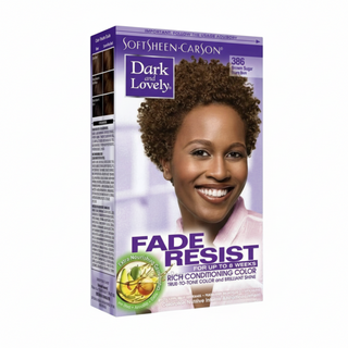 dark and lovely fade resist 386 brown sugar conditioning permanent hair color for soft shiny warm brown hair finish