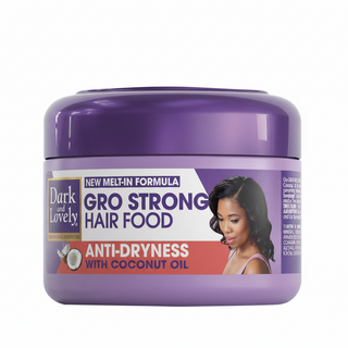 dark and lovely gro strong hair food 250ml coconut oil anti dryness moisture care nourish hair