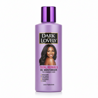 dark and lovely total repair 5 oil moisturiser 250ml shea butter hair care repair dry damaged hair