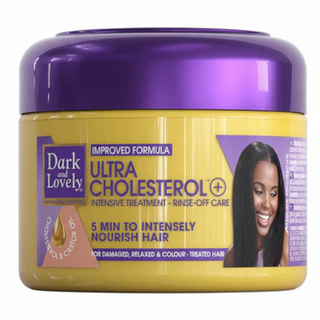 Dark and Lovely ultra cholesterol intensive treatment 250ml deep conditioning rinse off care for soft healthy hair