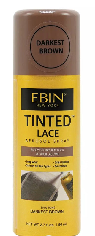 EBIN Tinted Lace Aerosol Spray - 80ml/2.7fl.oz