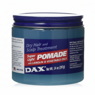 Dax Super Light Pomade with Lanolin & Essential Oil | Flexible Hold & Shine