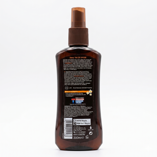Deep Tan oil spray SPF 30 200ml for tanning, hydration and sun protection