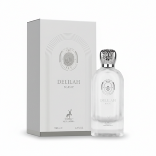 delilah blanc edp 100ml maison alhambra floral fruity women perfume peach orange blossom vanilla musk
