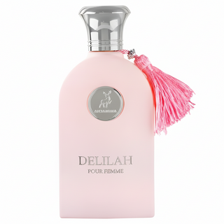 delilah pour femme edp 100ml maison alhambra floral fruity women perfume lychee rose vanilla musk
