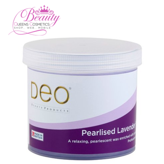 Deo Pearlised Lavender Wax 425g | Gentle, Soothing Soft Wax for Sensitive Skin
