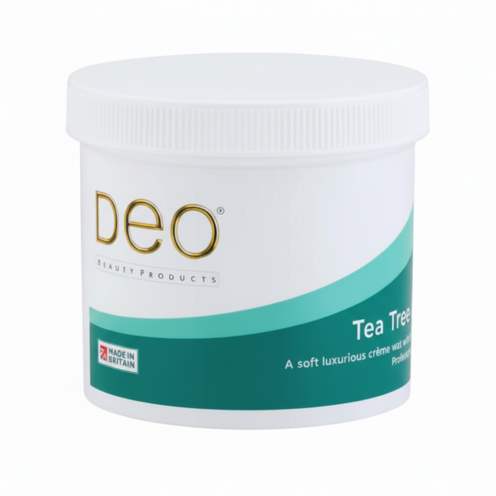 deo tea tree wax 425g gentle soothing wax sensitive skin hair removal salon waxing product