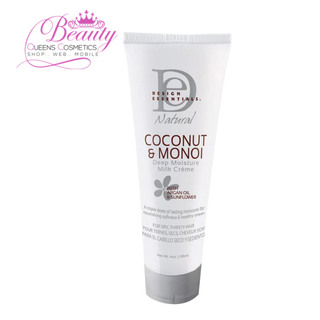 Design Essentials Natural Coconut & Monoi Deep Moisture Milk Crème 4oz | Curl Hydration