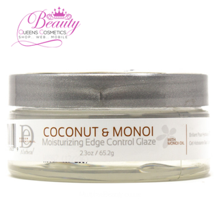 Design Essentials Natural Coconut & Monoi Edge Control Glaze 2.3oz | Moisturizing & Long-Lasting