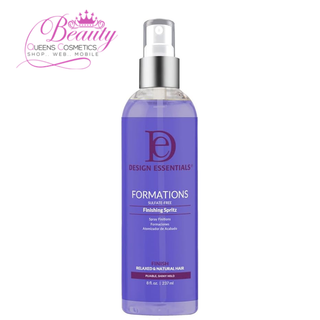 Design Essentials Formations Finishing Spritz 8oz | Shine & Long-Lasting Hold Spray