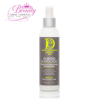 Design Essentials Natural Almond & Avocado Anti-Frizz & Moisturizing Finishing Spray 6oz