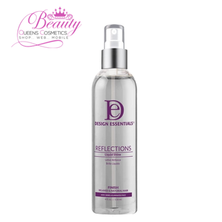 Design Essentials Reflections Liquid Shine Spray 4oz | Heat Protect & Gloss