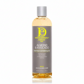 Design Essentials anti frizz curl defining gel for soft hydrated defined curls