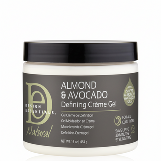 Design Essentials curl defining creme gel for hydrated frizz free defined curls