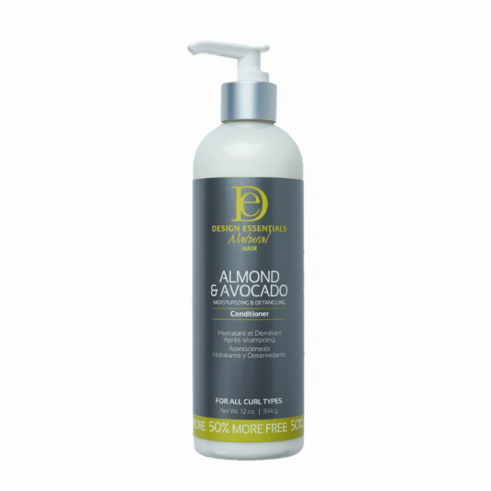 Design Essentials Almond & Avocado Detangling Conditioner 12oz | Hydrate & Soften