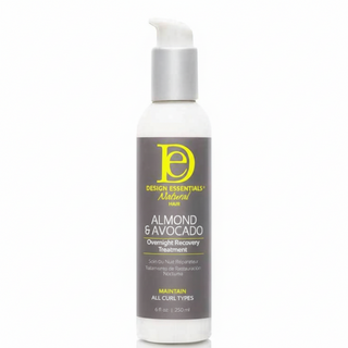 design essentials almond avocado overnight recovery treatment for deep hydration repair soft smooth hair