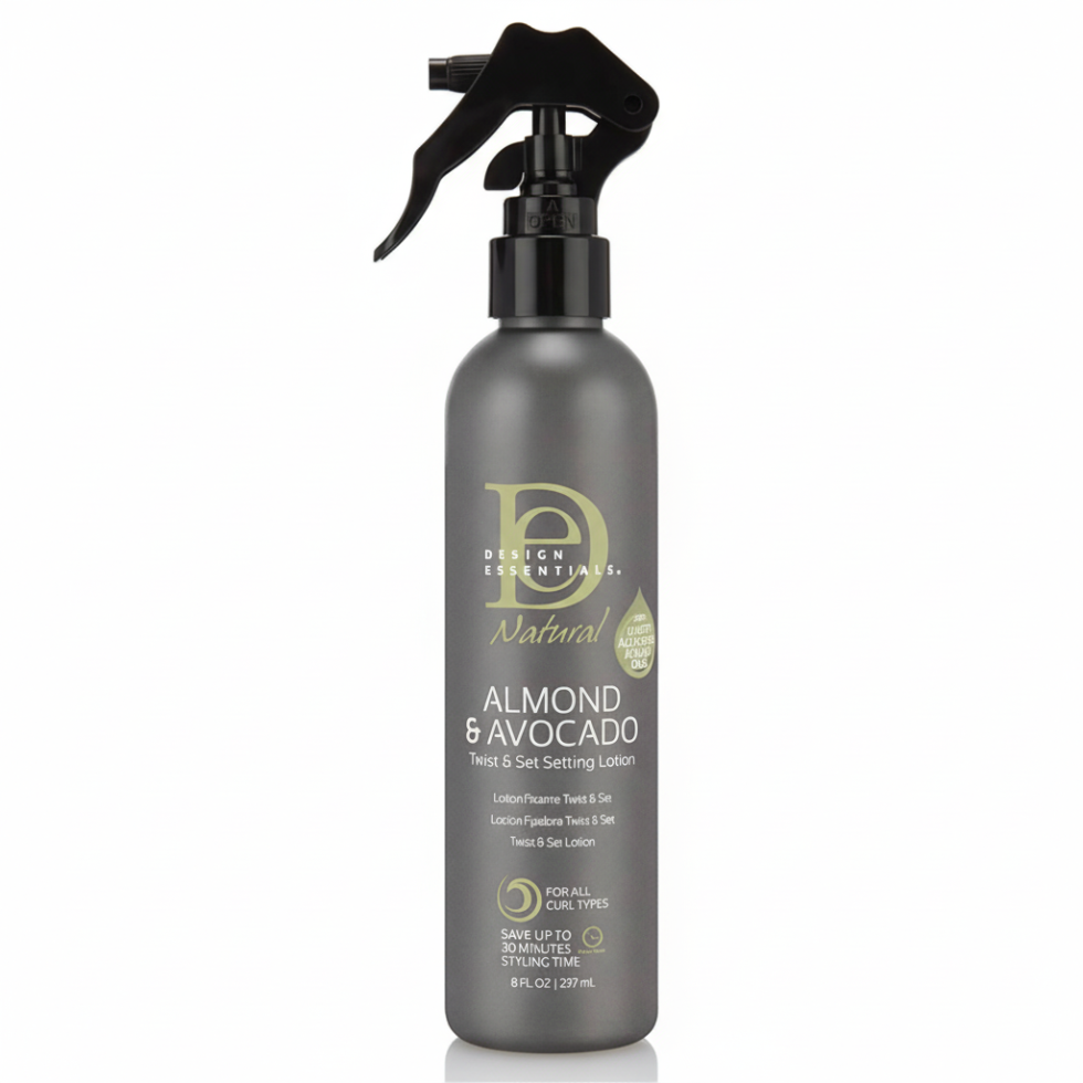 Design Essentials twist and set lotion for defined frizz free twist outs and styles