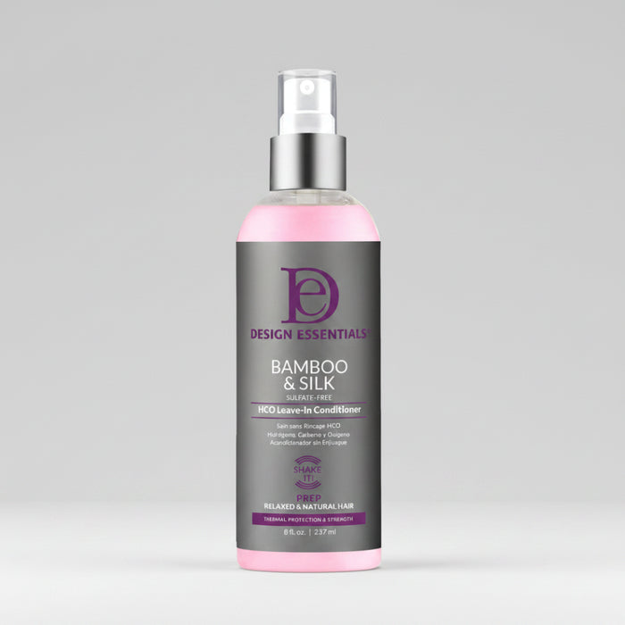 Design Essentials Bamboo & Silk HCO Leave-In Conditioner 8oz | Strengthen