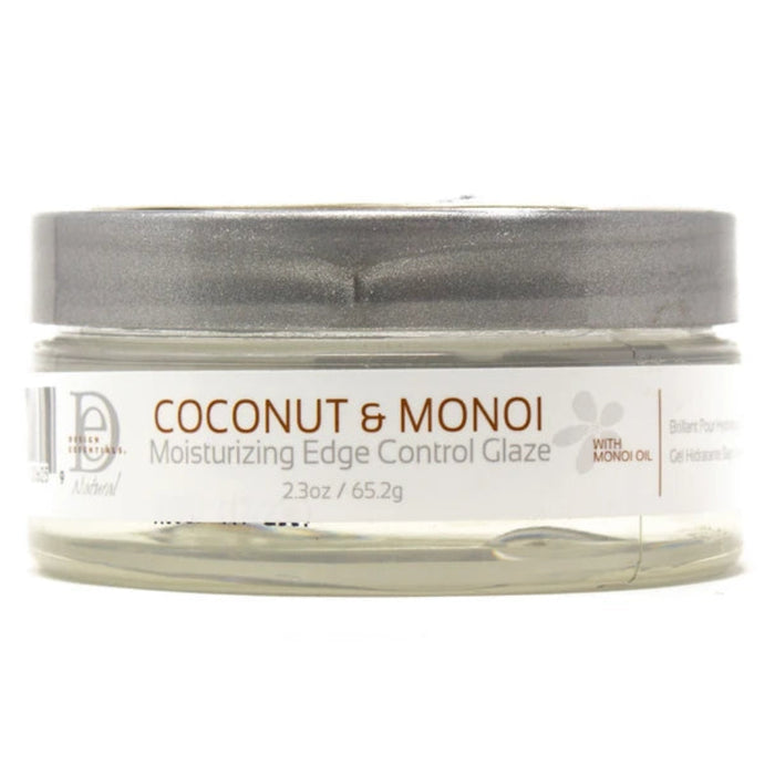 Design Essentials Coconut & Monoi Edge Control Glaze | Smooth Hold & Shine