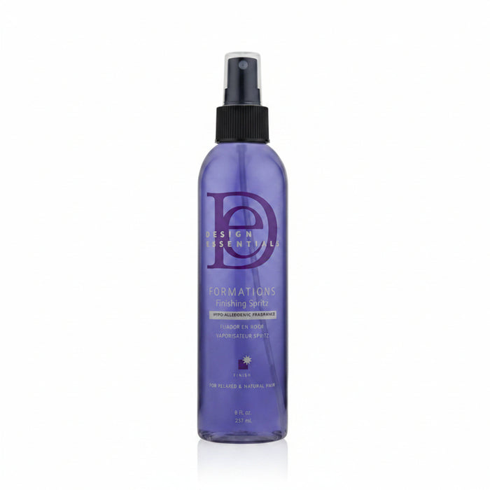 Design Essentials Formations Finishing Spritz 8oz | Firm Hold & Shine Spray