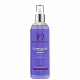 design essentials formations finishing spritz for long lasting hold shine smooth frizz free hair